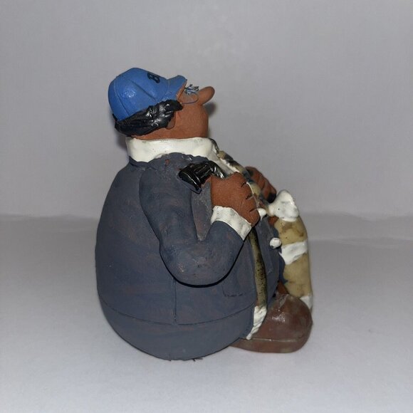 Sara Meadows Original Vintage Golfer Golf Balloon People Signed 1992 BJT on hat - Picture 4 of 7
